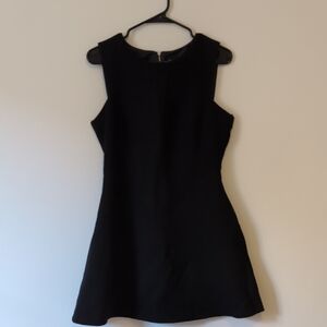 Zara Black Sleeveless Mini Dress